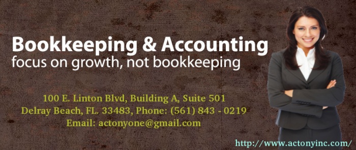 Accounting and Bookkeeping Boca Raton